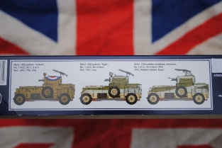 ROD802  BRITISH ARMOURED CAR Pattern 1920 modified w/ sand tyre